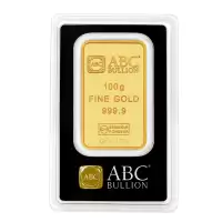  100g ABC Bullion Minted Gold Bar