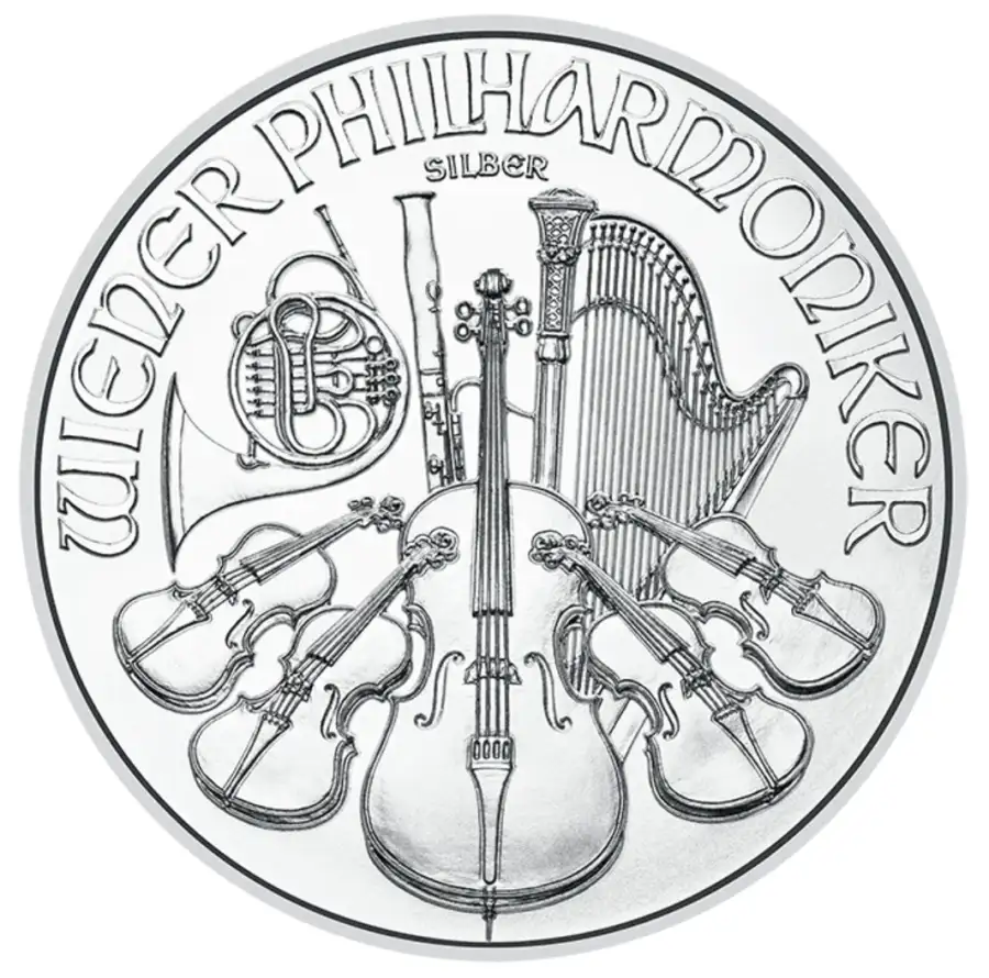 1oz 999 Silver Vienna Philharmonic 2023 Coin