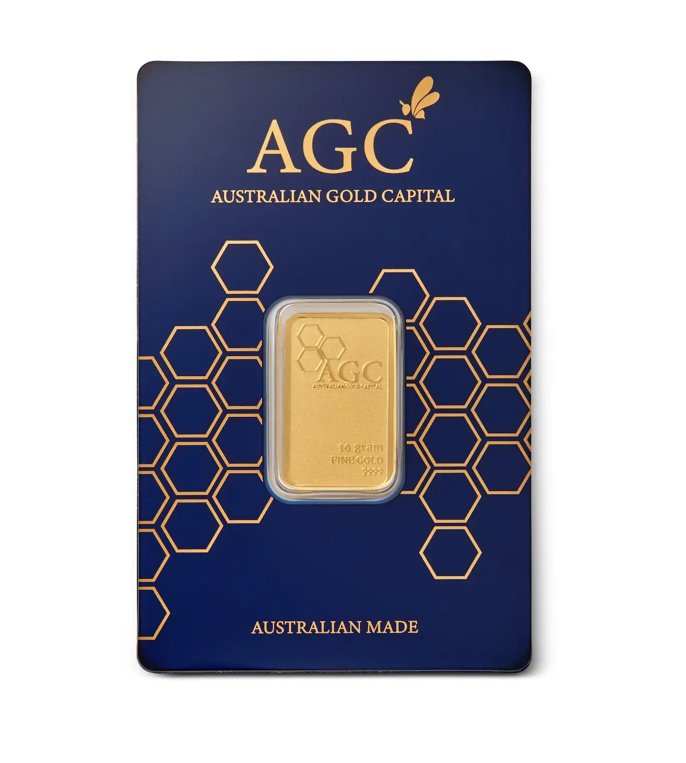 AGC 10g Bullion Minted Gold Tablet 99.99%
