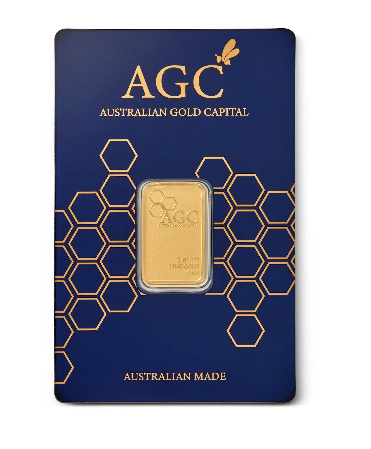 AGC 5g Bullion Minted Gold Tablet 99.99%