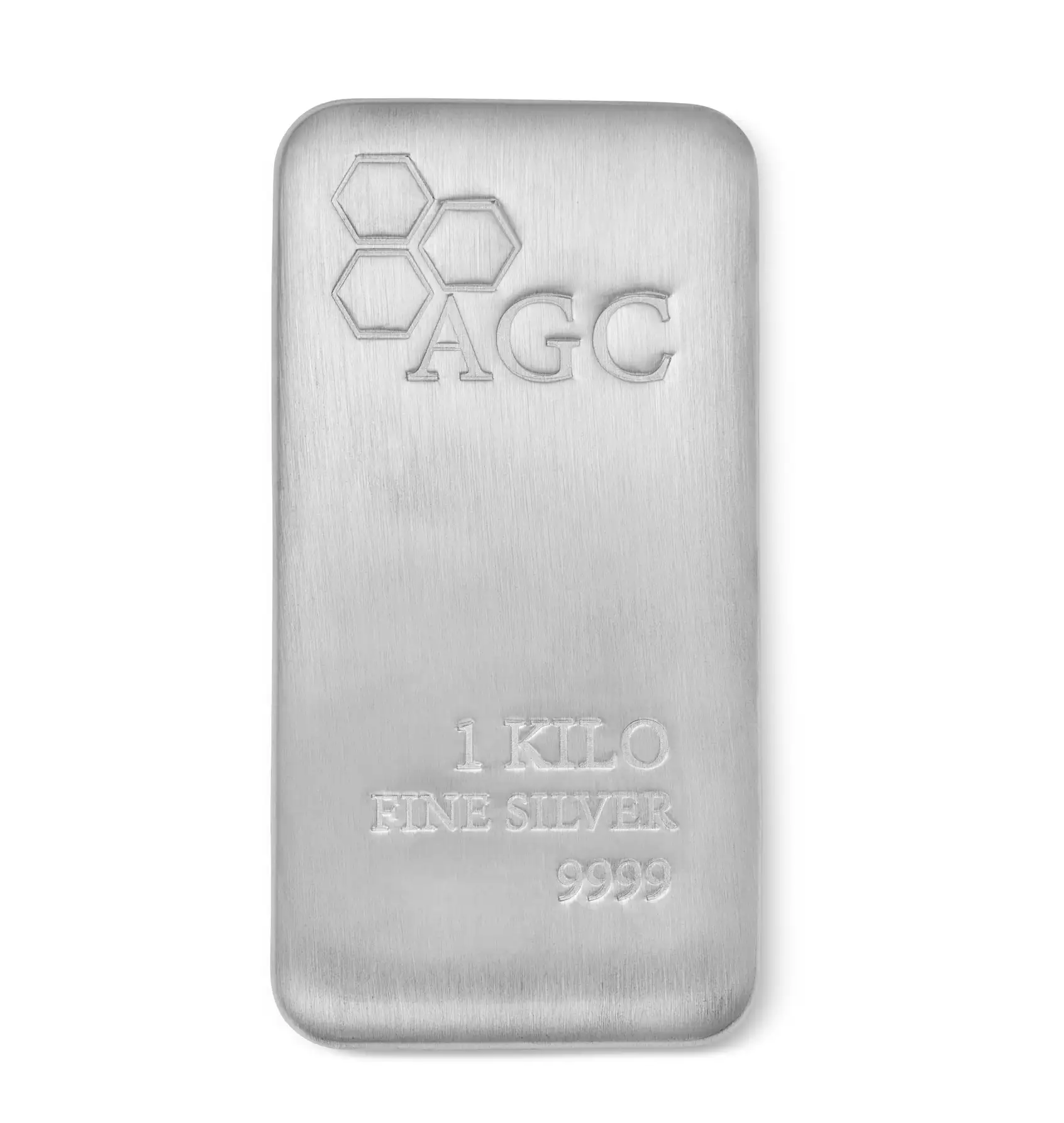 AGC 1kg 999 Cast Silver Bullion Bar
