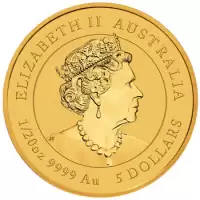 Gold & Silver Coins 1/20 ozt Perth Mint Lunar Ox 9999 Gold Bullion Coin