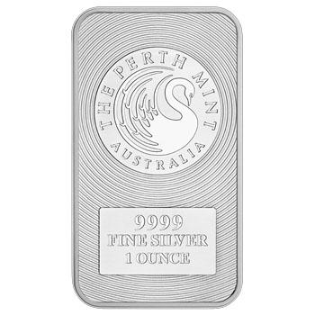  1 ozt Perth Mint 999 Silver Bullion Bar