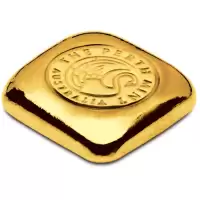  1oz Perth Mint Cast Gold Bullion Bar