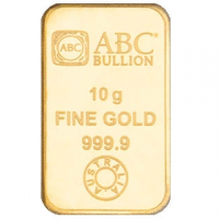 Gold Bullion Bars 10g ABC Bullion Minted Gold Tablet