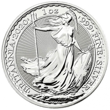 1oz Royal Mint Britannia 999 Silver Coin