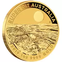 Gold & Silver Coins 1oz Perth Mint Super Pit 9999 Minted Gold Coin