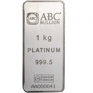 1kg ABC Platinum 9995 Minted Tablet