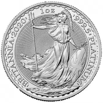 1oz Platinum 9995 Royal Mint UK Britannia Coin