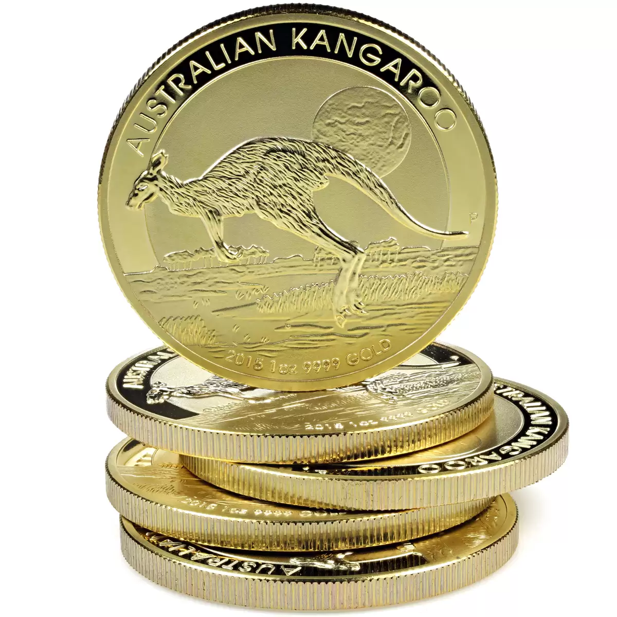  Random 1oz Perth Mint Kangaroo Goid Coin