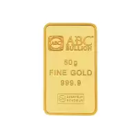  50g Gold ABC Bullion Minted Bar