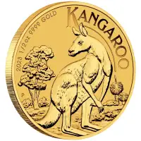  1/2oz Perth Mint Kangaroo Minted Coin Gold