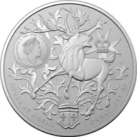  1oz Royal Australian Mint Coat of Arms Minted Silver Coin