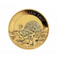  1oz Gold Perth Mint Emu 2023 Minted Bullion Coin