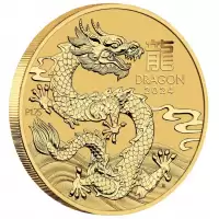  2024 Year of the Dragon 1/2oz Gold Bullion Coin