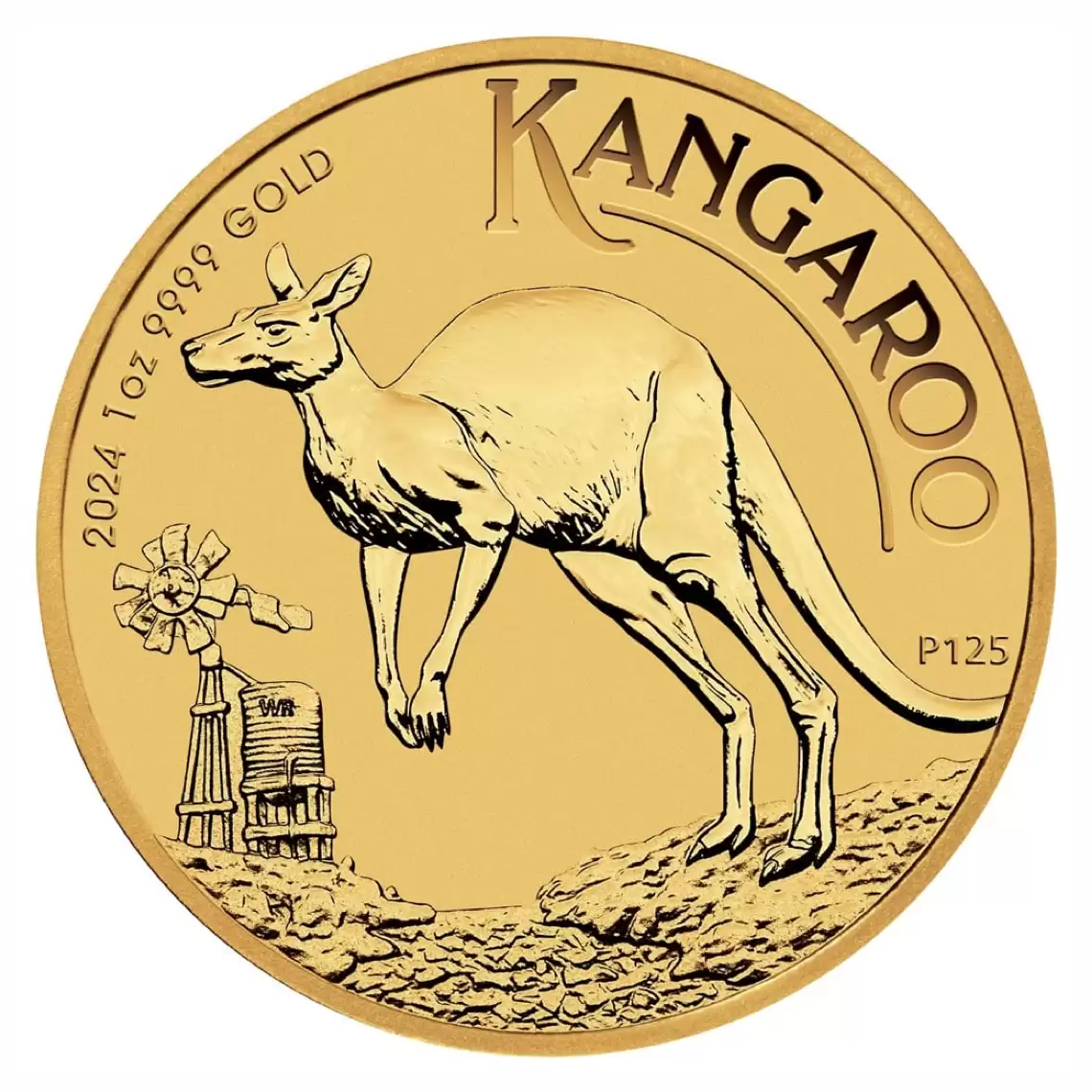 1oz Perth Mint Kangaroo 2024 Coin